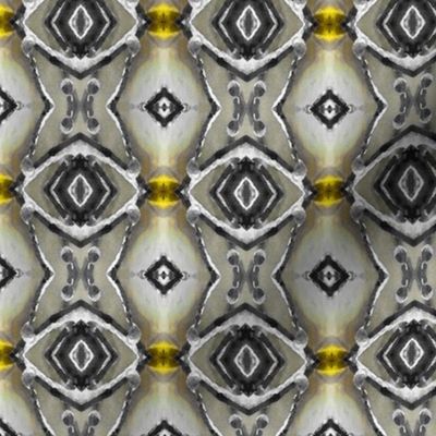 Goldfinch Gray Abstract