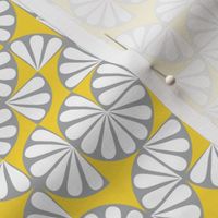 Truchet la Fleur Yellow Gray, Summer Breeze- small scale