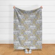 Cottontail, Gray- Large 