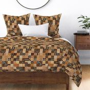 Tribal Faux Quilt - Large  Scale