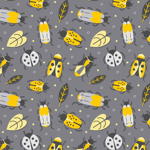 Gray and Yellow Bugs