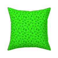 Brands on Neon Green (small)