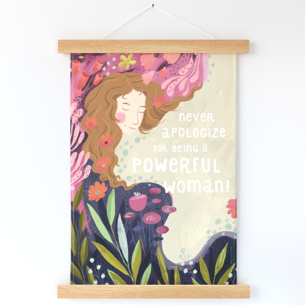 Tea Towel Powerful Woman