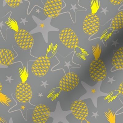 Yellow pineapples