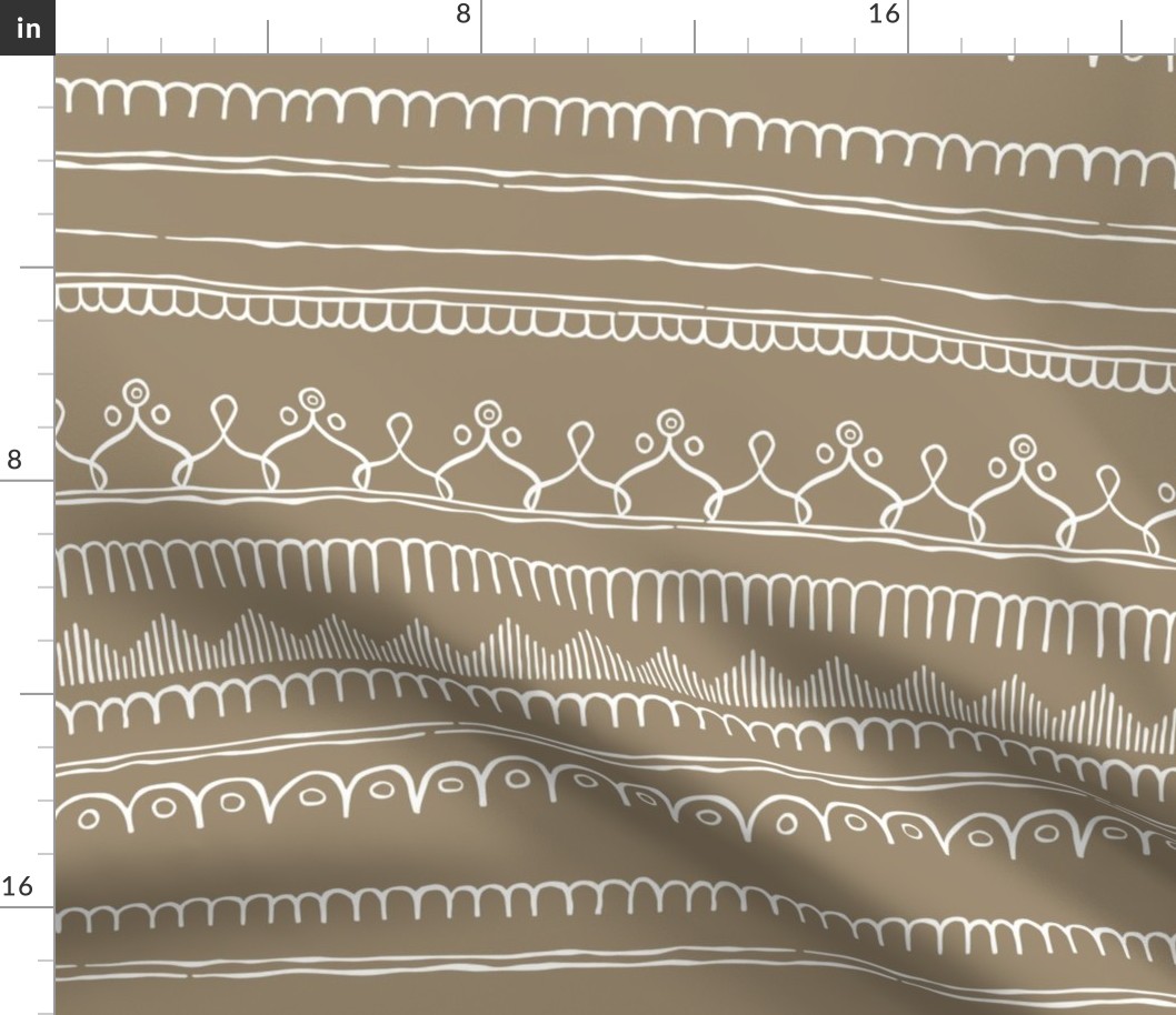 Lines Mandala Mushroom