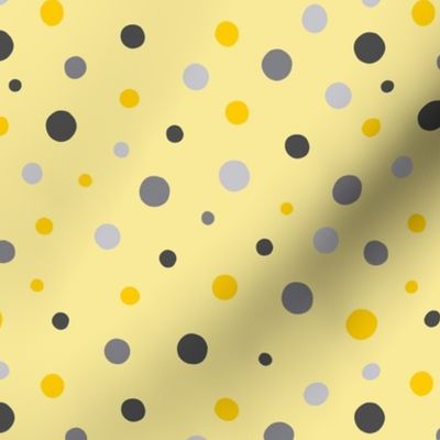 Yellow and Gray Dots