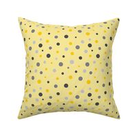 Yellow and Gray Dots