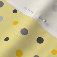 Yellow and Gray Dots
