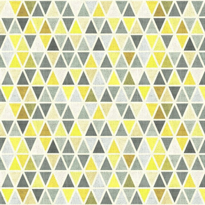 triangles in gray and yellow25