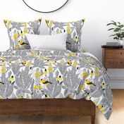 Mullein and goldfinch - large
