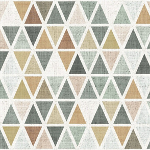 triangles in gray and brown50