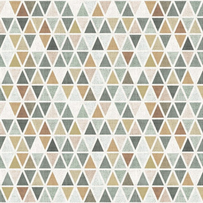 triangles in gray and brown 25