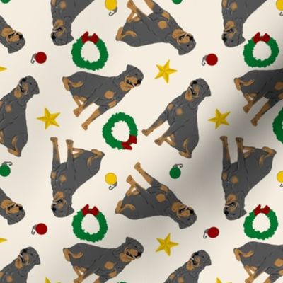 Tiny Rottweiler - Christmas