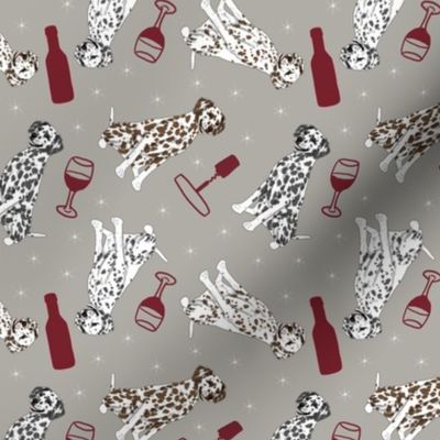 Tiny Dalmatians - wine