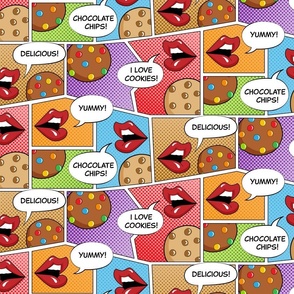 Pop Art: Cookies Chat_v2