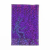 Tragic Virus Party Tea Towel - Ode to Haring