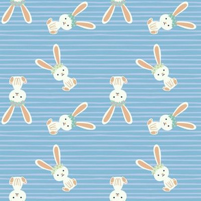 Striped Bunny Scatter