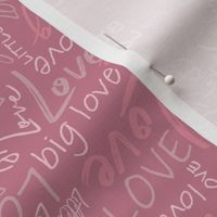 Big Little Love - Pink Small Scale