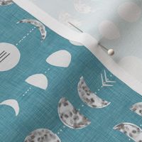 Moon Phases (sky blue) MED 