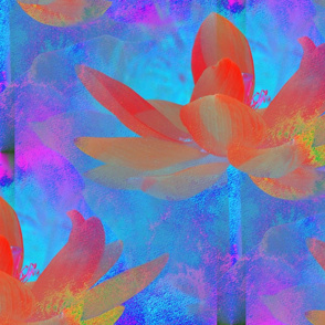 Japanese Neon Lotus