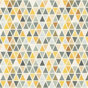 triangles grey gold 50