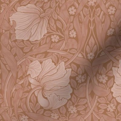 William Morris ~ Antiqued Pimpernel ~ Les Nudes  ~ Medium