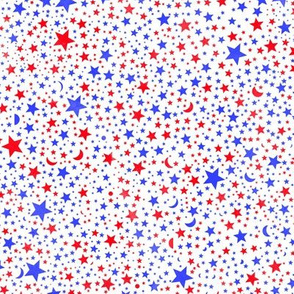 Red & Blue Stars