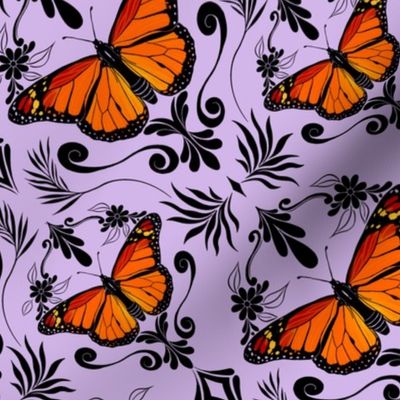 Monarchs purple