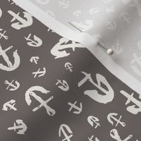 WHIMSY ANCHORS IN PEWTER