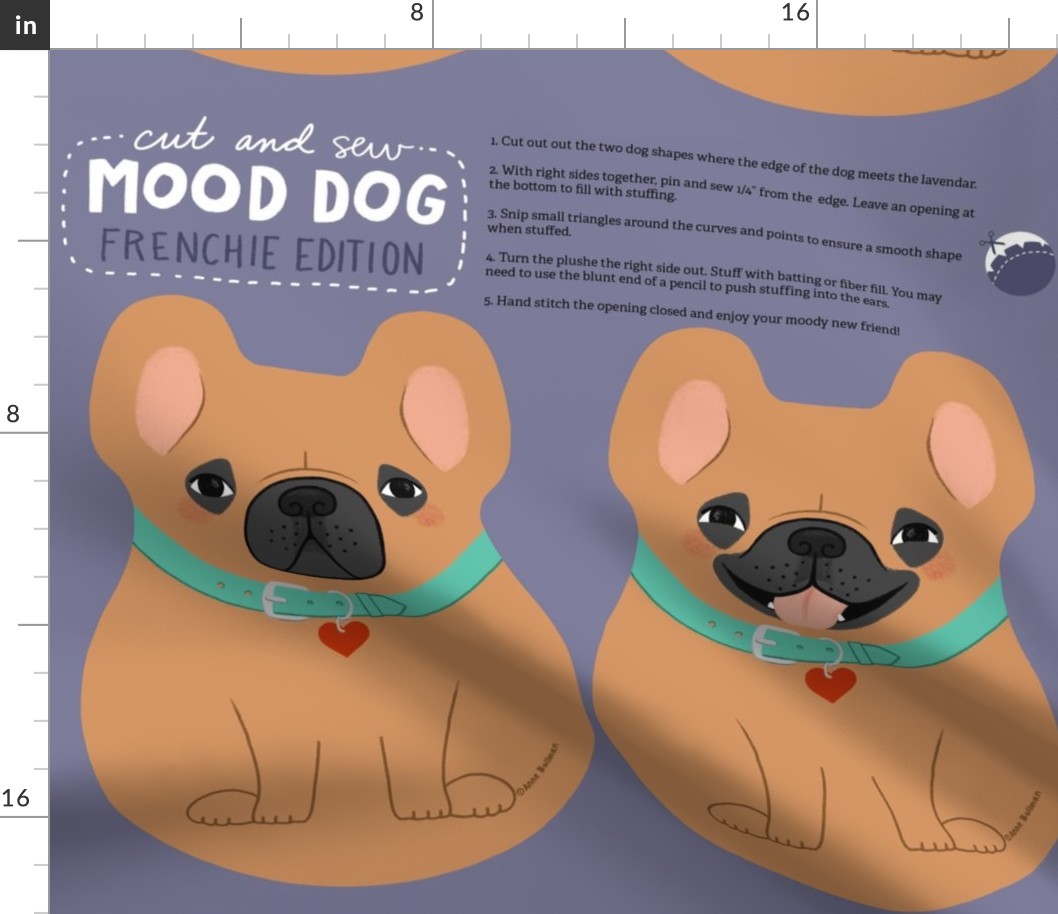 Mood Dog - Frenchie - Fawn