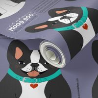 Mood Dog - Boston Terrier Black and White