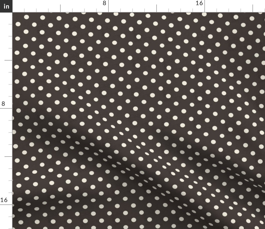 Ancestry Basic Polkadot: Brown