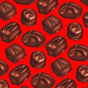 Chocolate Box Chocolates - Red