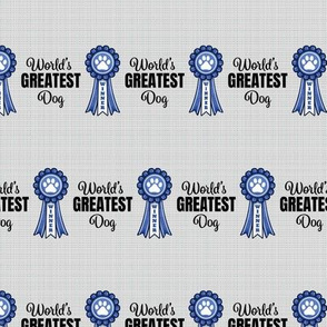 Greatest Dog Medium Texture Collar