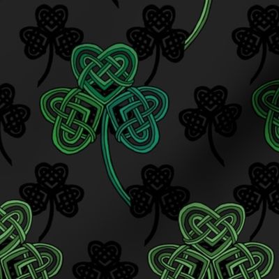 Celtic Shamrock (dark green)  