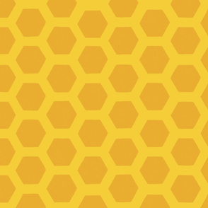 Honeycomb on Yellow