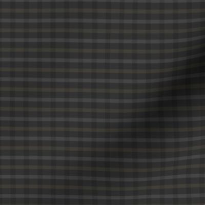 Yellow Gray Black Gingham 