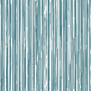 Teal and White Striped Texture - vertical