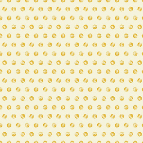 Granny Chic Rough Dots Gold