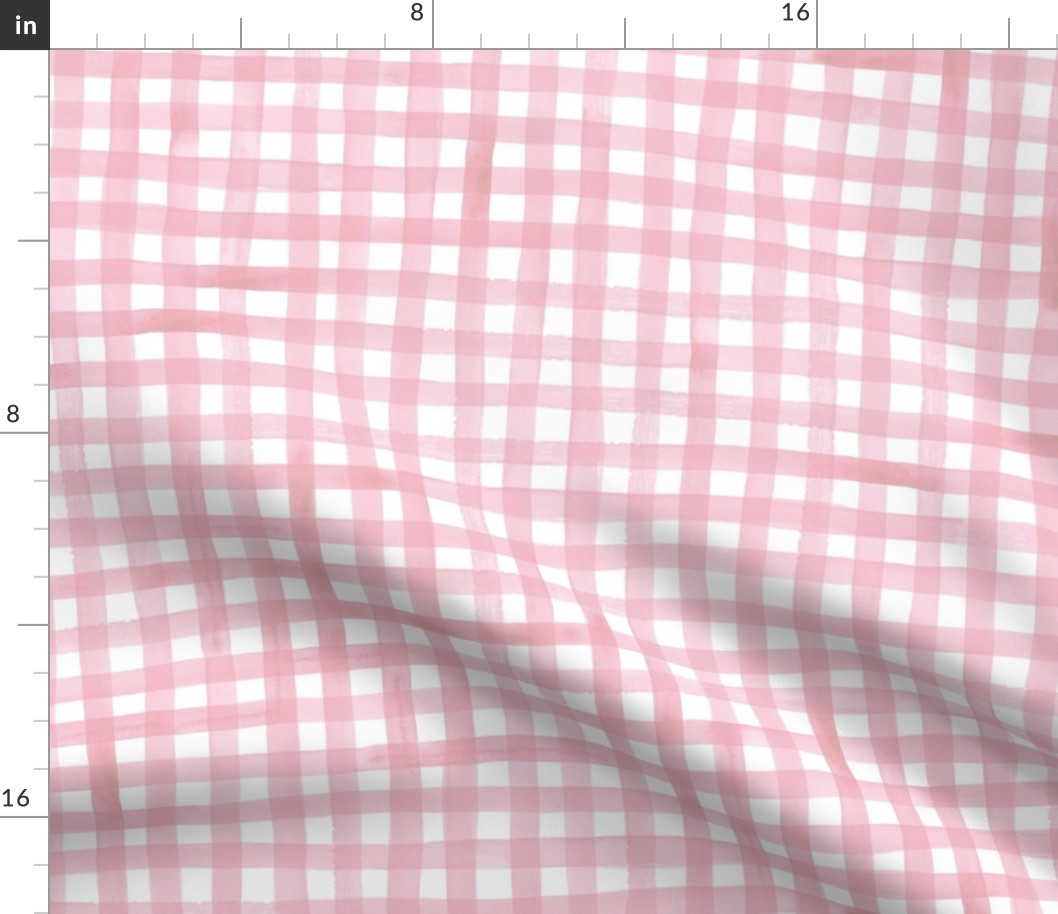 Dusty Pink Gingham