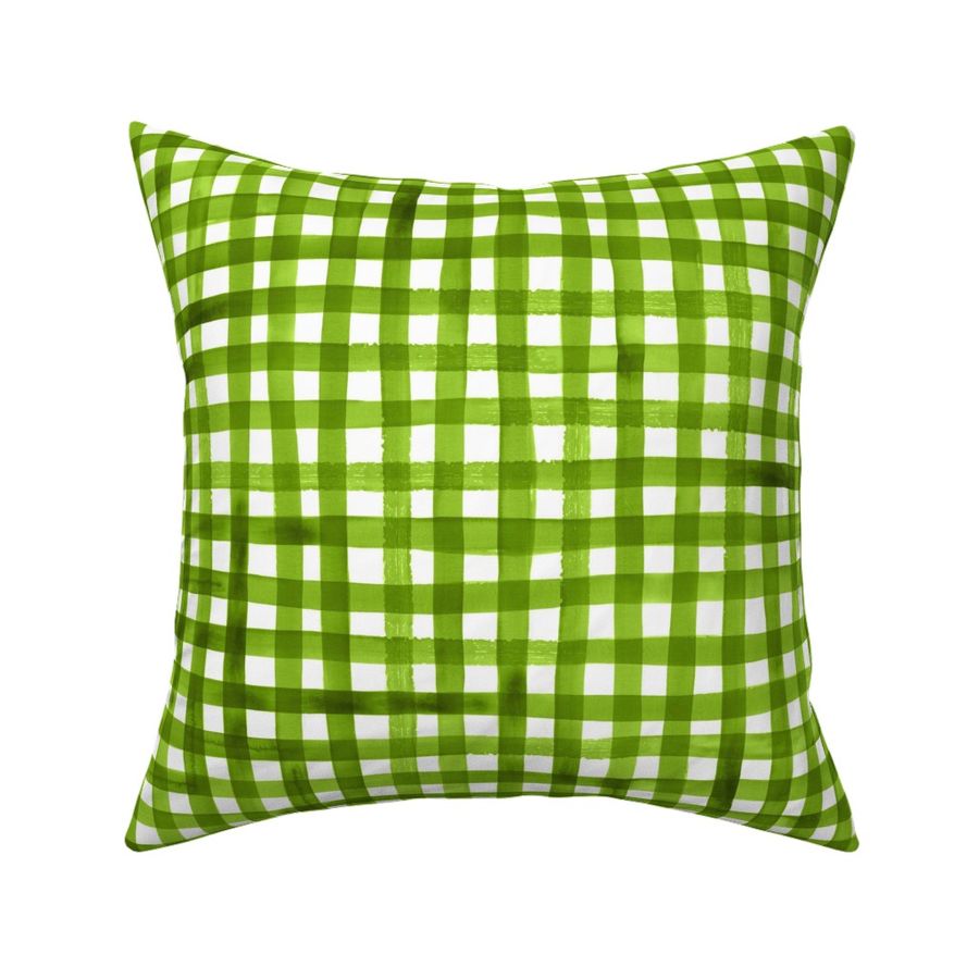 Grass Green Gingham