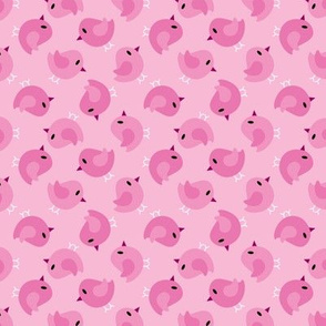 Beanie Pink Birds