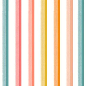 Watercolor stripes