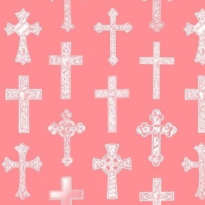 crosses pink