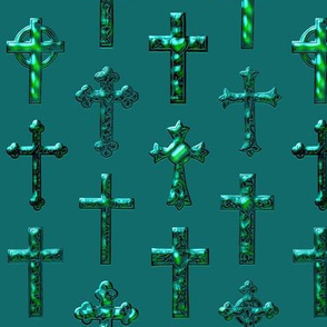 crosses green gold