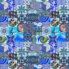 abstract patchwork