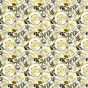 Fresh Floral Yellow - Small