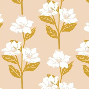 Blush and gold Woodblock lilies- large