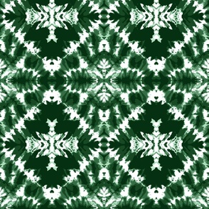 Shibori dark green tie dye Wallpaper