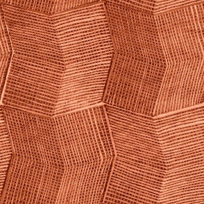 Manta Weave - terracotta